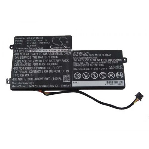 VHBW Baterija za Lenovo Thinkpad T440 / T450, 2000 mAh Slike