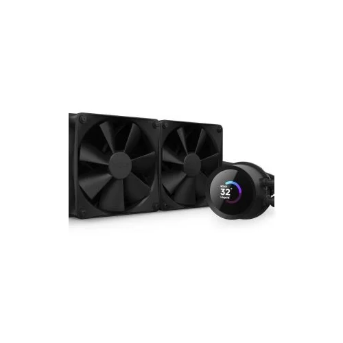 NZXT water cooling kraken 240 240mm aio liquid cooler lcd display