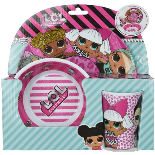  Set posuđa za djevojčicu, MGA Entertainment L.O.L. Set za doručak iznenađenja, roza Slike