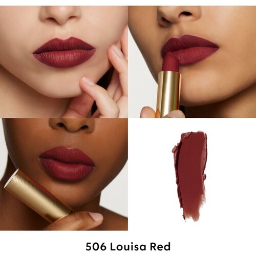 Gucci Beauty Rouge &amp;agrave; L&amp;egrave;vres Matte Lipstick matirajući ruž za usne nijansa 506 Louisa Red 3.5 g Slike