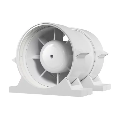 Kanalni aksijalni ventilator za dovod i ispuh zraka snepovratnim ventilom BB D160 - PRO 6