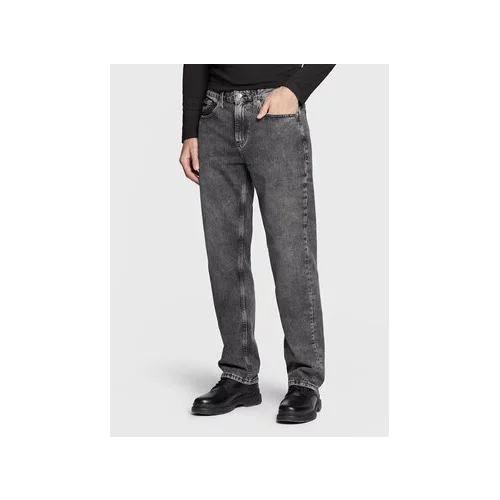 Calvin Klein Jeans Jeans hlače J30J322415 Siva Straight Fit