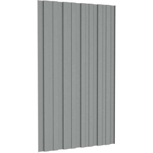 panel 36 pcs Sivi 80 x 45 cm Pocinčani čelik - Sivi 80 x 45 cm 36 Slike