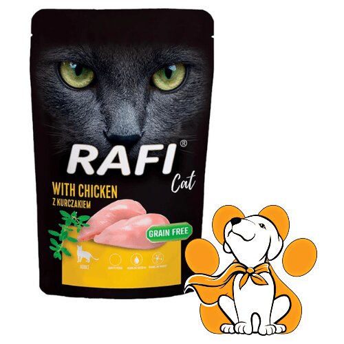 Rafi Cat Grain Free Chicken 100g, Vlažna Hrana Sa Piletinom Bez Žitarica Cene