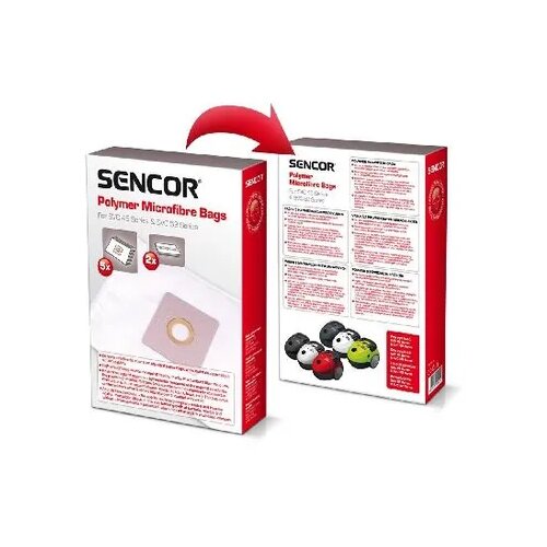 Sencor 5 komada-Tekstilna kesa za usisivač SVC 45/52 Cene