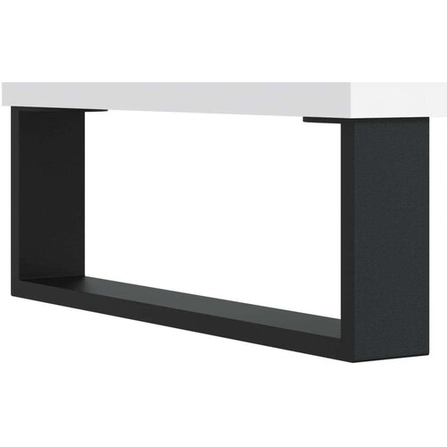 VidaXL Noćni ormarić bijeli 40 x 35 x 50 cm od konstruiranog drva Slike