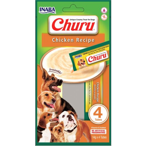 Inaba Dog Churu Creamy chicken 4x14g Slike