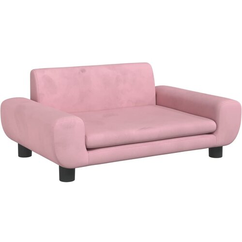 Maison Chic Otroški kavč - Otroški divan - Otroški sedež roza 70x45x33 cm žamet, (21729669) Cene