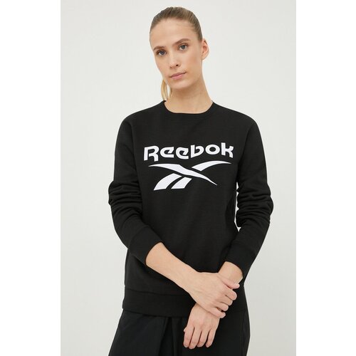 Reebok Dukserica za žene, boja: crna, s tiskom Slike