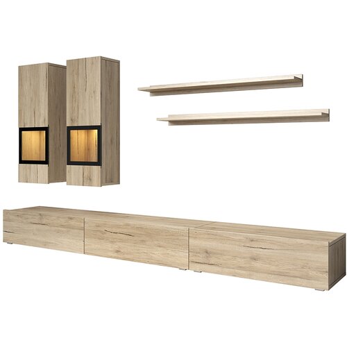 Helvetia DNEVNI REGAL BAROS - SAN REMO HRAST Cene