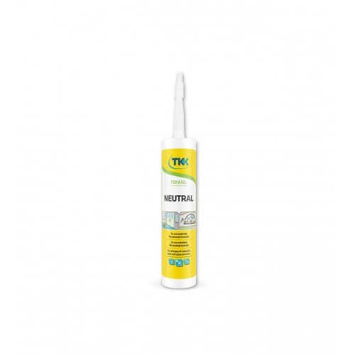 Tkk Silikon sanitarni Neutral 300ml Sivi Slike