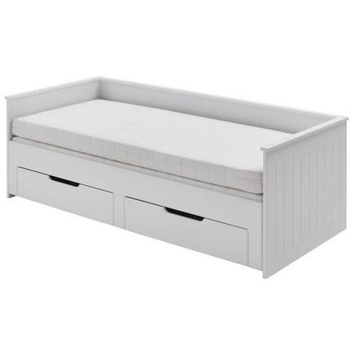 P & B Raztegljiva Postelja Clara, Bela, 90-180x200 Cene