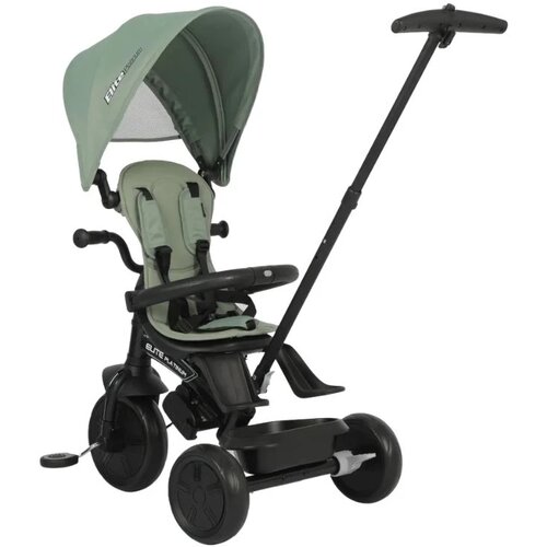 Qplay tricikl za decu Elit Platinum Green, 10m+ Slike