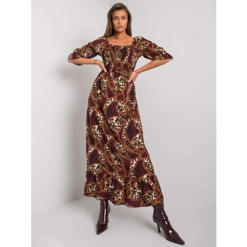 Italy Moda Dress-DHJ-SK-13965.71P-burgundy Slike