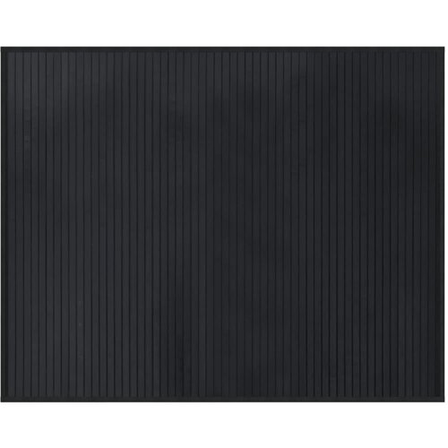  Pravokutni tepih crni 80x100 cm bambus Slike