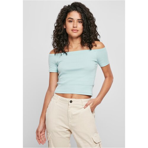 UC Ladies Women&amp;#039;s T-shirt with ribbed pattern in blue Slike
