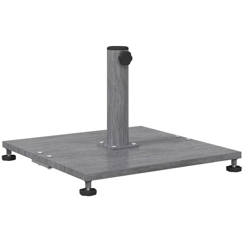  Baza za suncobran Tamno siva drvena izgled 45 x 45 x 31 cm Slike