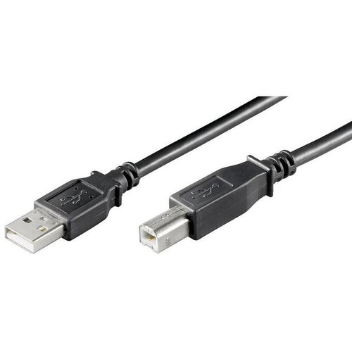 MicroConnect kabel USB A-B 2.0, 1,8m, črn, 480Mbps, MC495595 Cene