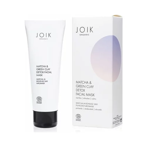 JOIK Organic matcha & Green Clay Detox Facial Mask