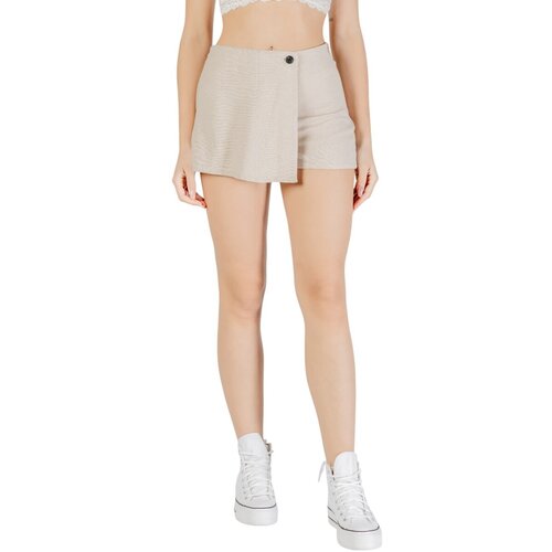 Only Kratke hlače & Bermuda ONLCARO HW LINEN BL SKORT CC PNT 15338905 Bež Cene
