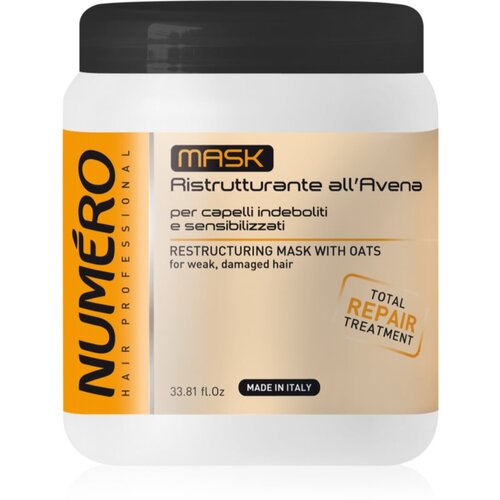 Brelil Numéro Restructuring Mask maska za preoblikovanje za lase 1000 ml Cene