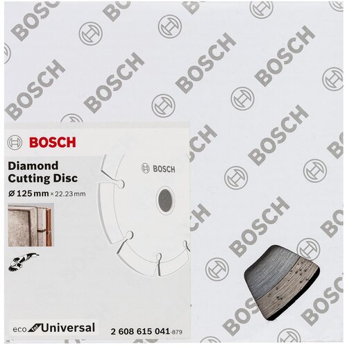 Bosch dijamantska rezna ploča ECO For Universal 125x22,23x2,0x7 - pakovanje od 10 komada (2608615041) Slike