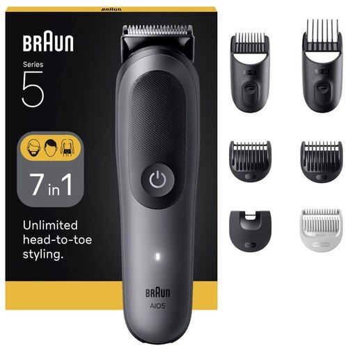 Braun All-In-One Series 5 AIO5520 set za nego las in telesa 7 v 1 1 kos Slike