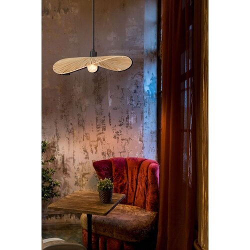 Toolight Viseća lampa APP1826-1CP NATURE BLACK Slike