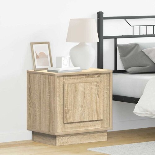  Noćni ormar Sonoma hrast 44 x 34,5 x 45 cm Konstruirano drvo Cijene