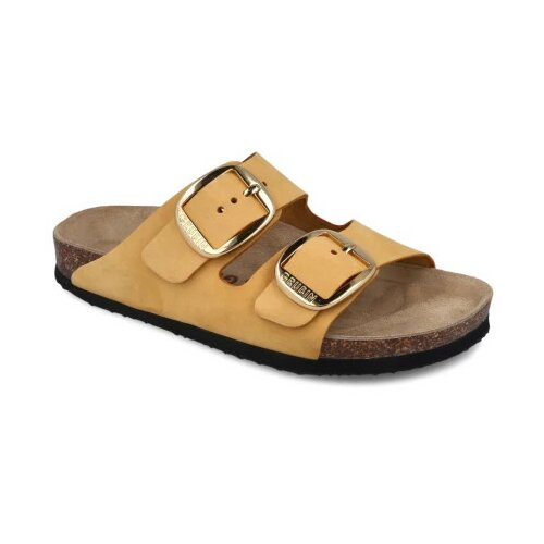 Grubin Kašmir ženska papuča-šnala žuta 36 3193610 ( A070433 ) Cene