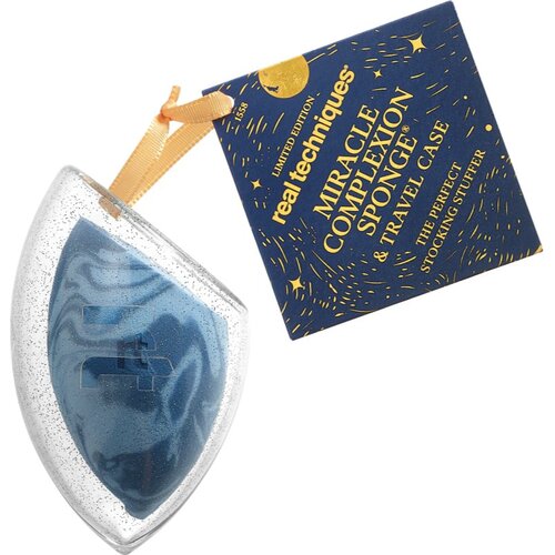 Real Techniques Holiday Miracle Complexion Sponge &amp;amp; Travel Case spužvica za puder + omot Slike
