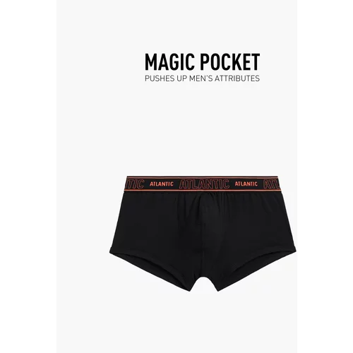 Atlantic Man Boxers Magic Pocket - black