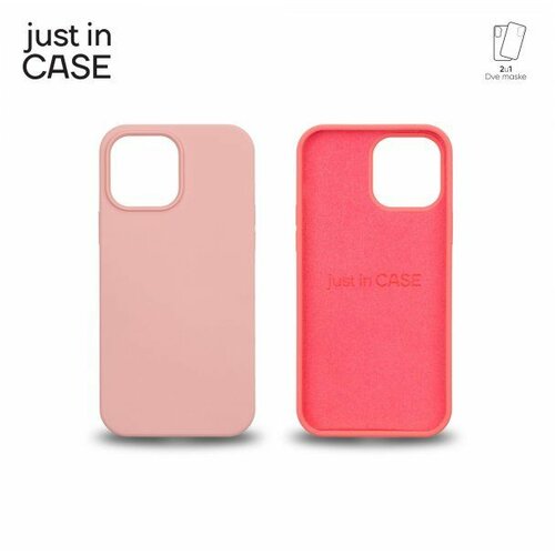 Just In Case 2u1 Extra case MIX za iPhone 13 MINI/ roze/baby roze Cene