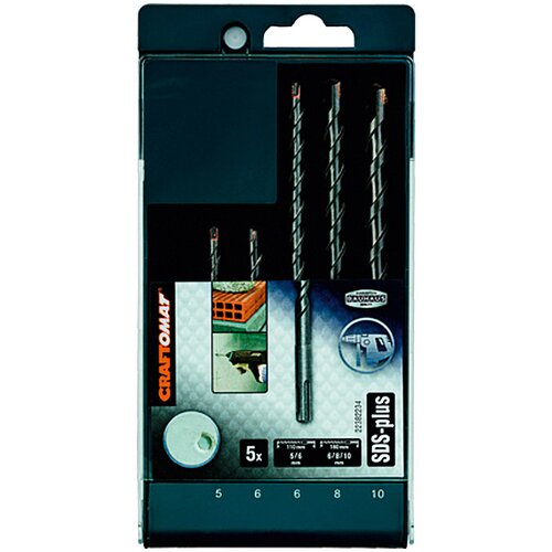 CRAFTOMAT set svrdla za beton SDS-Plus (5 -dij., 5 mm - 10 mm) Cijene