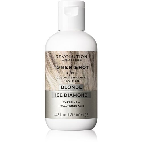 Revolution Haircare Toner Shot Blonde Ice Diamond hranilna maska 3v1 odtenek Ice Diamond 100 ml Cene