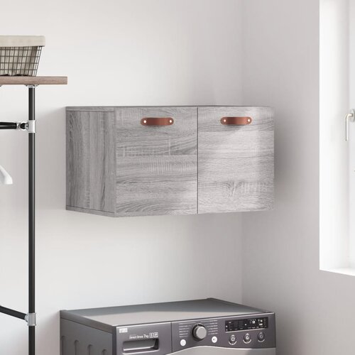 vidaXL Stenska omarica siva sonoma 60x36,5x35 cm inženirski les Cene