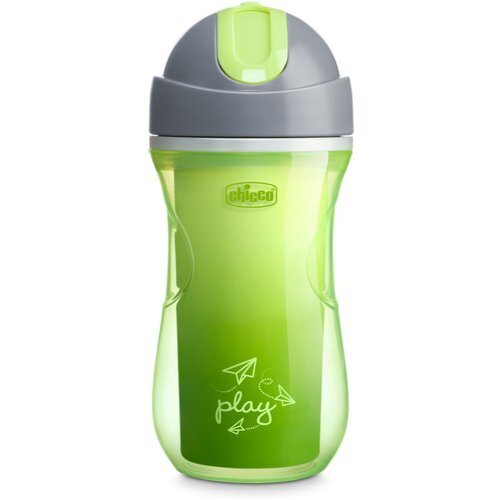Chicco Sport Cup &amp;scaron;alica sa slamkom Green 12 m+ 266 ml Slike