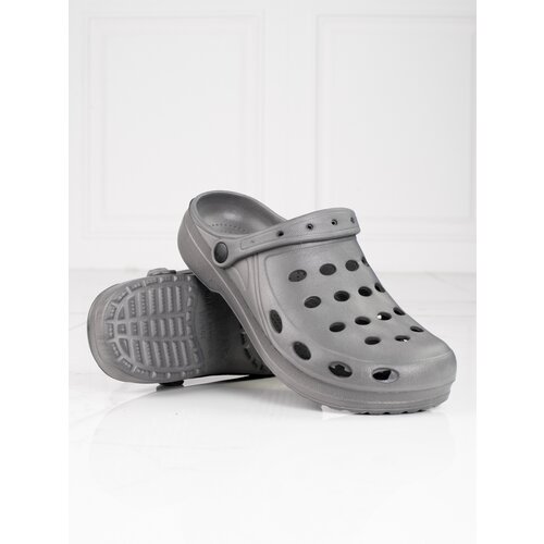 SHELOVET Lightweight men&amp;#039;s flip-flops gray Slike