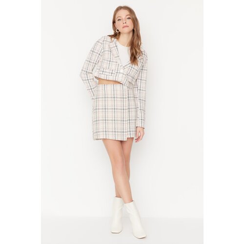 Trendyol Skirt - Ecru - Mini Slike