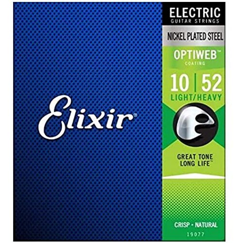 Elixir Žice za električnu gitaru 19077 Light-Heavy, .010-.052 Slike