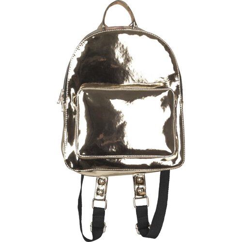 Urban Classics Accessoires Midi Metallic Backpack Gold Cene