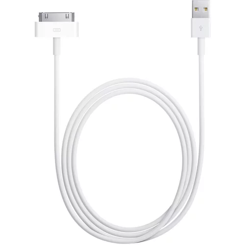  Podatkovni / polnilni kabel USB - za Apple iPhone iPad iPod (široki) - beli