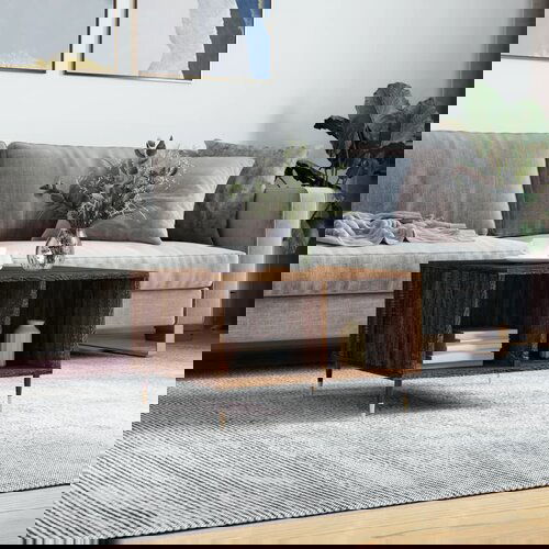 vidaXL Stolić za kavu Smeđa hrasta 60x50x36 5 cm konstruirano drvo Cijene