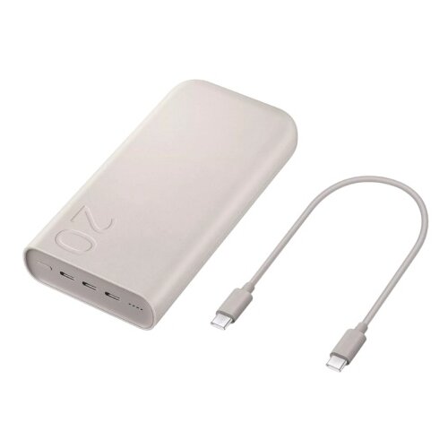 Samsung power bank 20000mAh 45W eksterna baterija Bež EB-P4520-XUE Slike