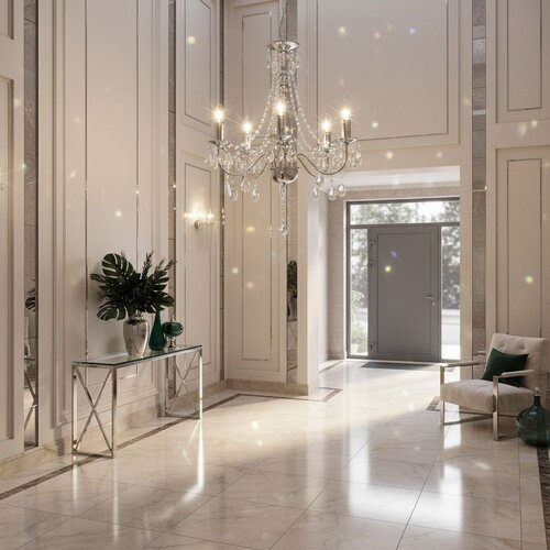 Toolight Viseći luster EBT014-5CP CHROME Slike