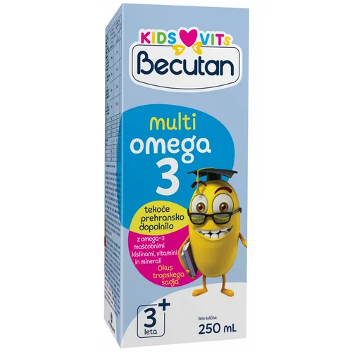 Becutan KIDS VITS Multiomega-3 sirup 250ml