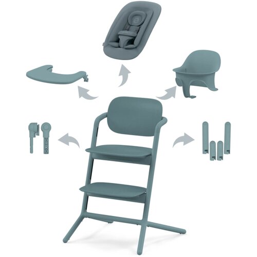 Cybex Gold® otroški stolček lemo™ set 4v1 stone blue Cene