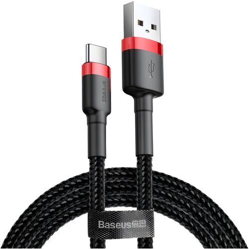 Baseus Cafule USB - A na USB - C kabel QC3.0, 2A - 3 m &ndash; Rdeča / Črna Cene