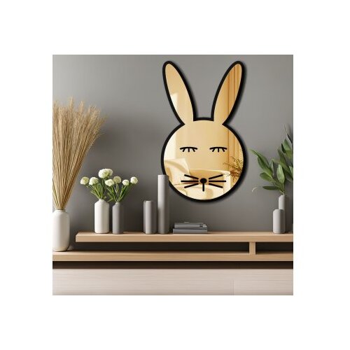 WALLXPERT dekorativno ogledalo Ozgl520 gold Slike