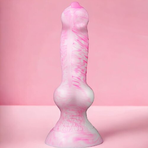 SuperLove Sweet Monster Dog Dildo Pink S Slike
